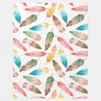 Cobertor De Velo Penas de cores