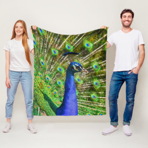 Cobertor De Velo Penas de Peacock Soft