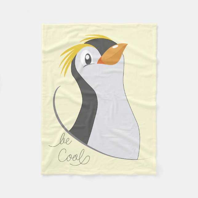 Cobertor De Velo Penguin Be Legal Fleece Blanket (Frente)