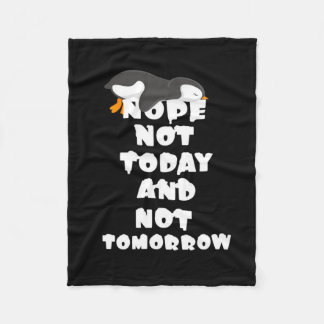 Cobertor De Velo Penguin Blanket | Penguin Lover Blanket