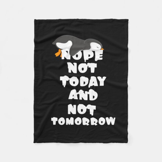 Cobertor De Velo Penguin Blanket | Penguin Lover Blanket  (Frente)