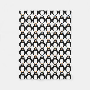 Cobertor De Velo Penguin Fleece Blanket