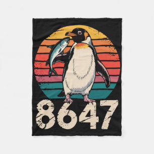 Cobertor De Velo Penguin Vintage 86 47 Protesto - 8647 Penguin Anti