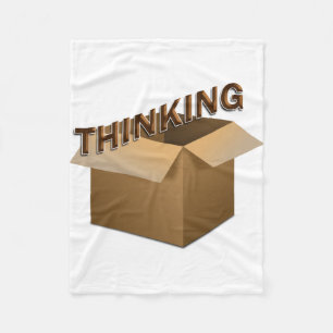 Cobertor De Velo Pensando Fora Da Caixa