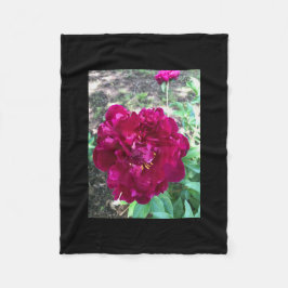 Cobertor De Velo Peony Fleece Blanket