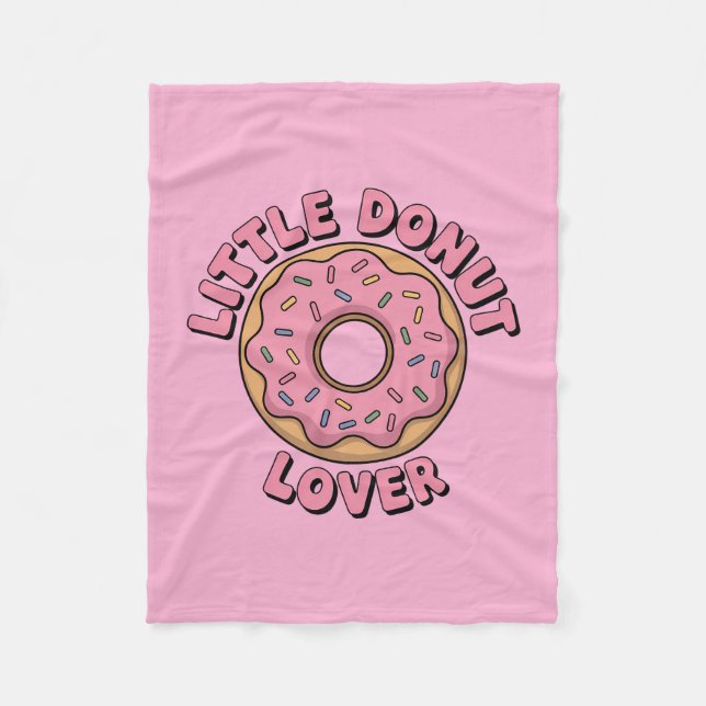 Cobertor De Velo Pequena Rosquinha | Crianças (Frente)