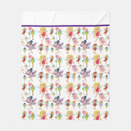 Cobertor De Velo Pequenas Fadas
