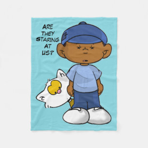 Cobertor De Velo Pequeno Alce Fleece Blanket