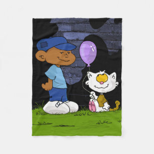 Cobertor De Velo Pequeno Alce Fleece Blanket