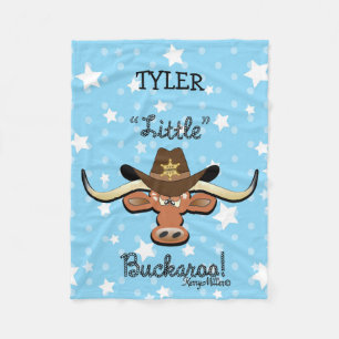 Cobertor De Velo Pequeno Buckaroo Fleece