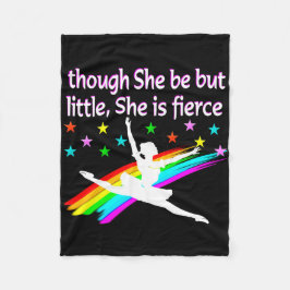 COBERTOR DE VELO PEQUENO, MAS FOGO BALLERINA