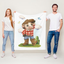 Pequeno Touro Cute Cowboy