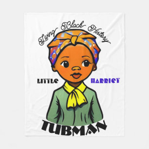 Cobertor De Velo Pequeno Tubman Harriet Vivendo História Negra