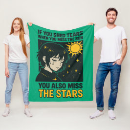 Cobertor De Velo Perca as estrelas