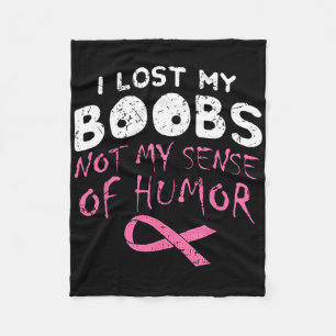 Cobertor De Velo Perdi Minha Mama, Não Meu Sentido De Humor Breast