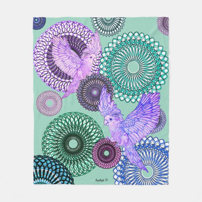 Cobertor De Velo Periquito de cicatrização (Frente)