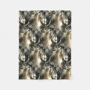 Cobertor De Velo Pérolas Douradas