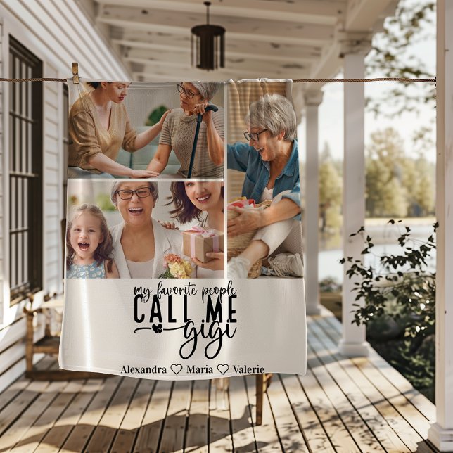 Cobertor De Velo Peronalized 3 Photo Gigi Gift (Criador carregado)