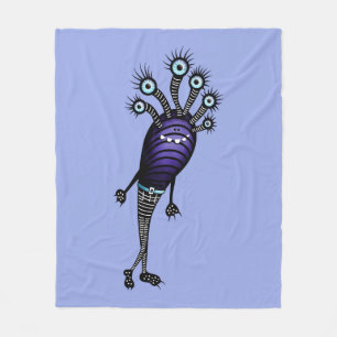 Cobertor De Velo Personagem de desenho animado engraçado do monstr