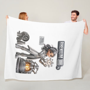 Cobertor De Velo Personagem Rhenium da ATOMIVRA™