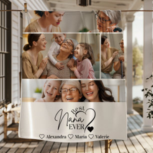 Cobertor De Velo Personalizado 4 Fotos Melhor Nana Já Minimalis