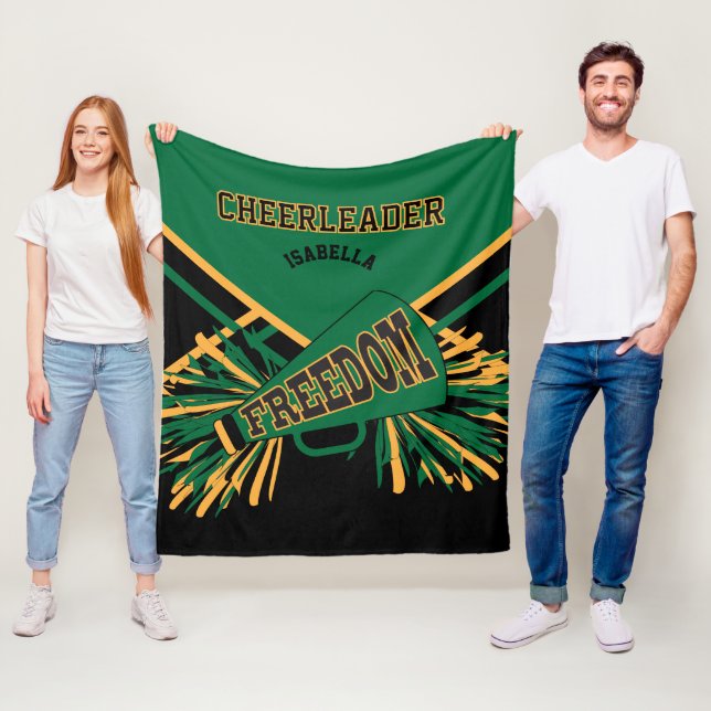 Cobertor De Velo Personalizado - Líder de Torcida 📣 - Verde Escuro (In Situ)