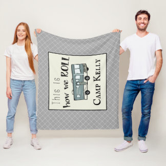 Cobertor De Velo Personalizado por Camping de Cuta RV "This is How