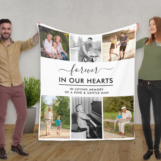 Cobertor De Velo Personalizar 6 Foto em Branco de Memória Amante (Criador carregado)