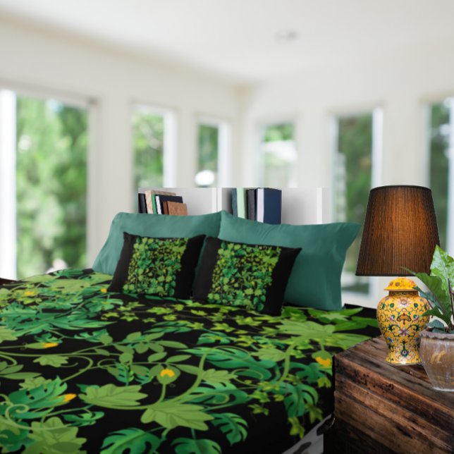 Cobertor De Velo Personalizar Flores Noturnas Amarelas Sonolentas (Criador carregado)