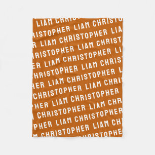 Cobertor De Velo Personalize seu recém-nascido filho personalizado