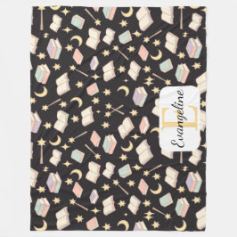 Cobertor De Velo Personalized Night Reading Aesthetic Pattern Magic