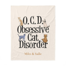 Perturbação Obsessiva de Gato Personalizado
