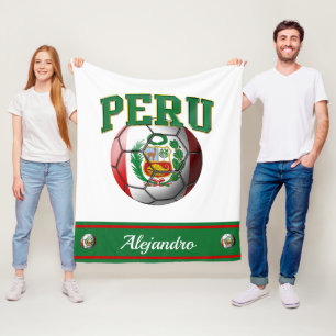 Cobertor De Velo Peru: Bandeira do futebol peruano Nome