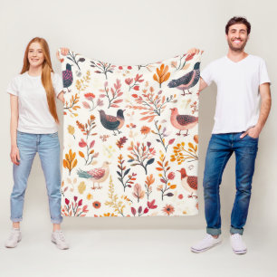 Cobertor De Velo Perus de Arte Popular – Outono Inspirado na Nature