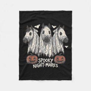 Cobertor De Velo Pesadelos Noturnos de Soky Halloween Cavalo Fantas