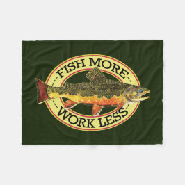 Cobertor De Velo Pesca De Voo De Trutas Brook