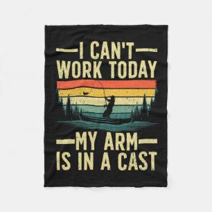 Cobertor De Velo Pesca Divertida Para Homens Mulheres Pescador Braç