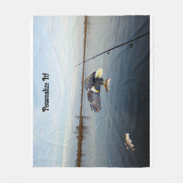 Cobertor De Velo Pesca Personalizável De Baixo Roubo De Águia