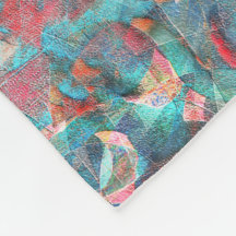 Pêssego avermelhado e manchas cianas na parede ásp