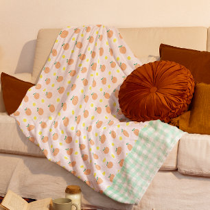 Cobertor De Velo Pêssego doce
