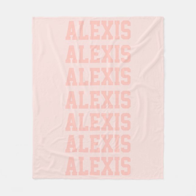 Cobertor De Velo Pêssego em branco de pré-disquete (Frente)