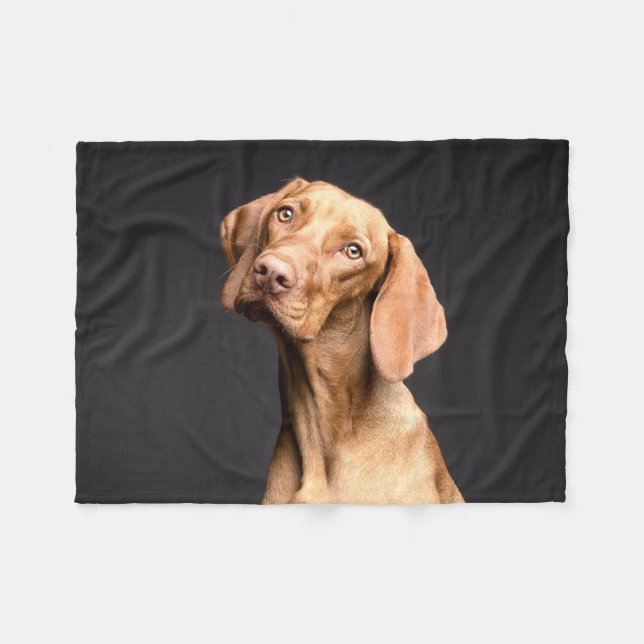Cobertor De Velo Pet Brown Beagle Dog (Frente (Horizontal))