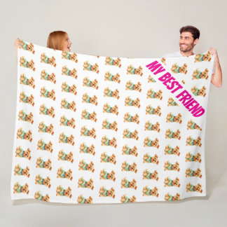 Cobertor De Velo Pet Grooming Personalized Gold Elegant Collection