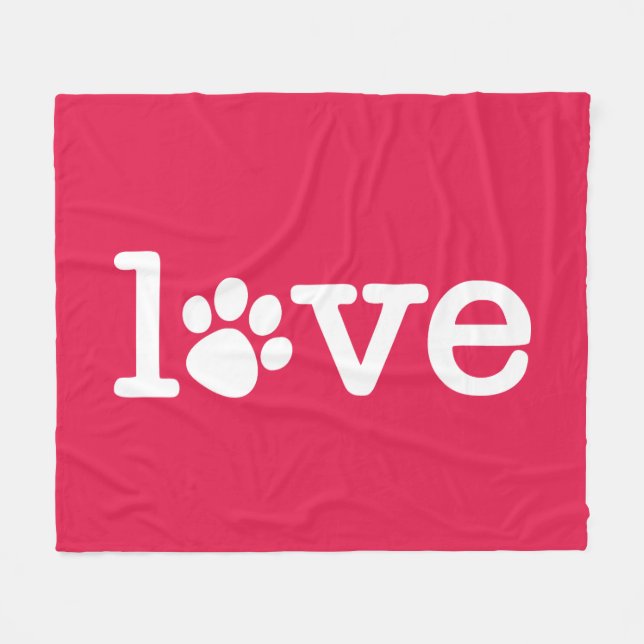 Cobertor De Velo Pet love (Frente (Horizontal))