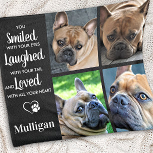 Cobertor De Velo Pet Memorial Poem Personalizar Cão