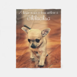 Cobertor De Velo Pet Photo Chihuahua Gift Fleece Blanket