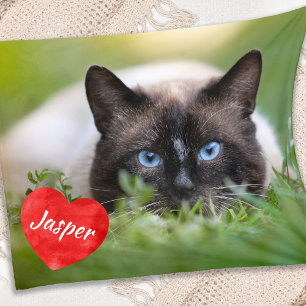 Cobertor De Velo Pet Photo Memorial - Presente para o Cat Lover - C