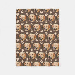 Cobertor De Velo Pet Photo Pattern Personalizado