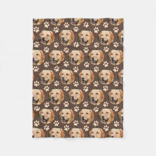 Cobertor De Velo Pet Photo Pattern Personalizado
