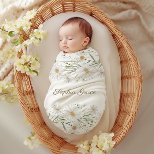 Cobertor De Velo Pétalas de Margarida Suave Decoração Floral para C